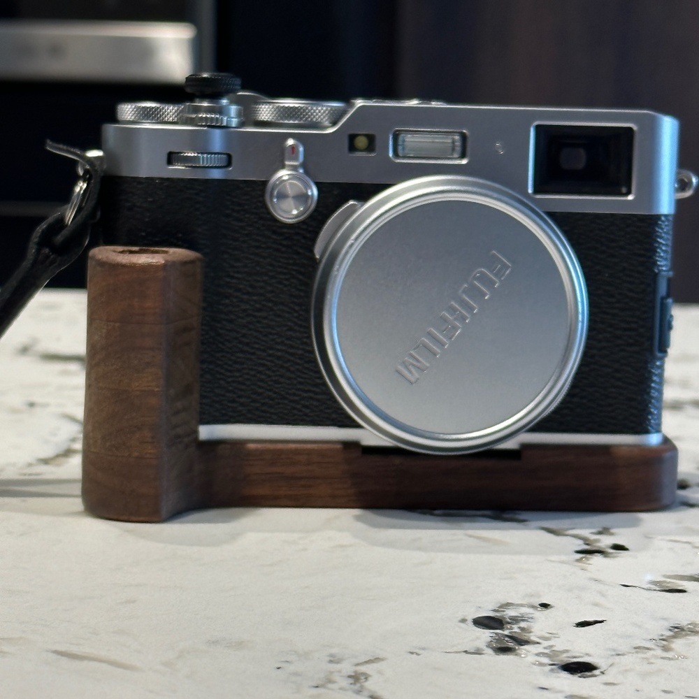 Fujifilm X100 Series Custom Wooden Grip for Camera